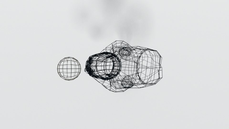 Low Poly Kid Playing Volleyball Low-poly 3D model_17