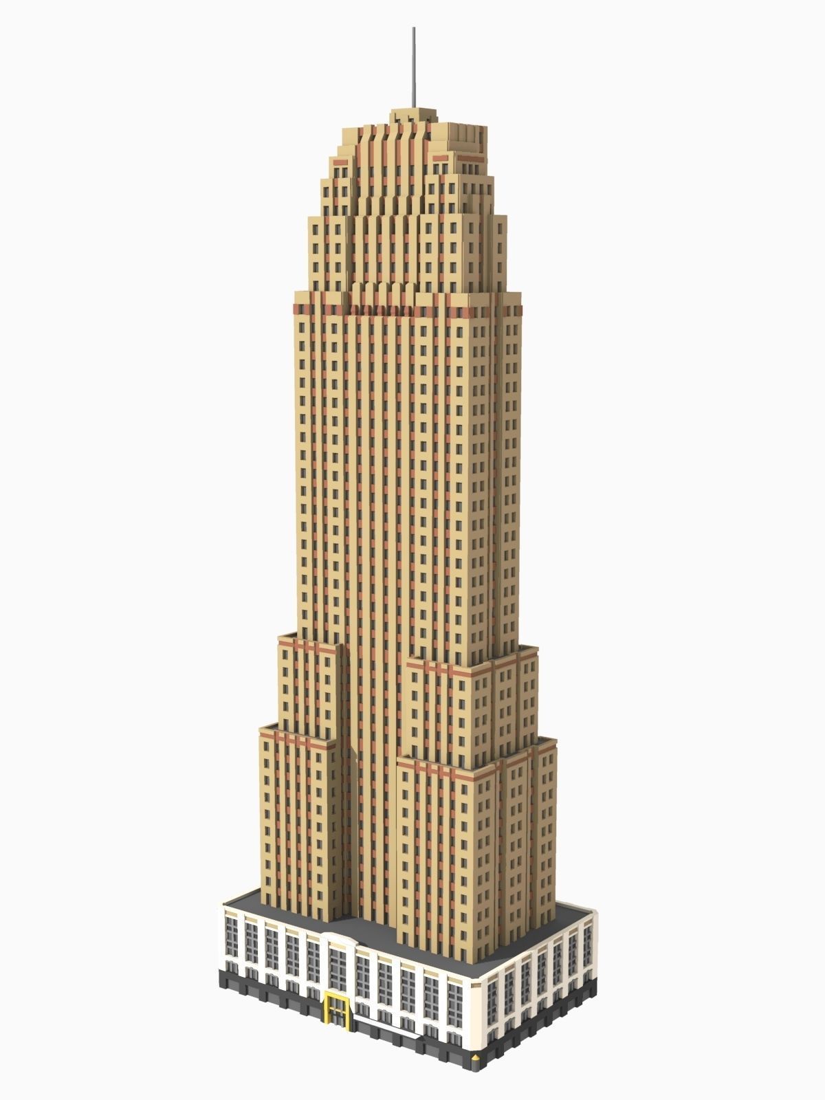 Carew Tower 3D print model_1