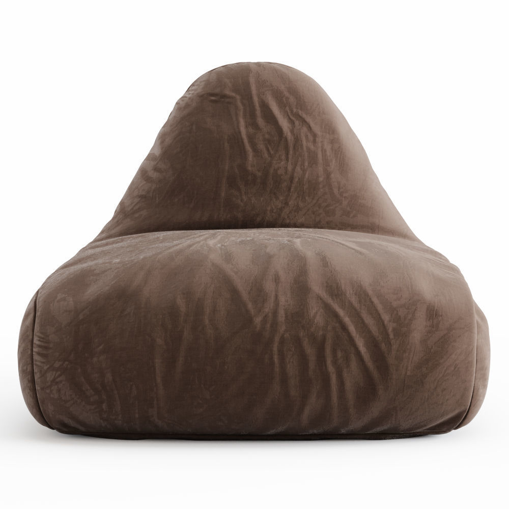 Bean Bag Lounger 3D model_1