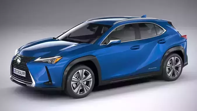 Lexus UX 300e 2021 3D model