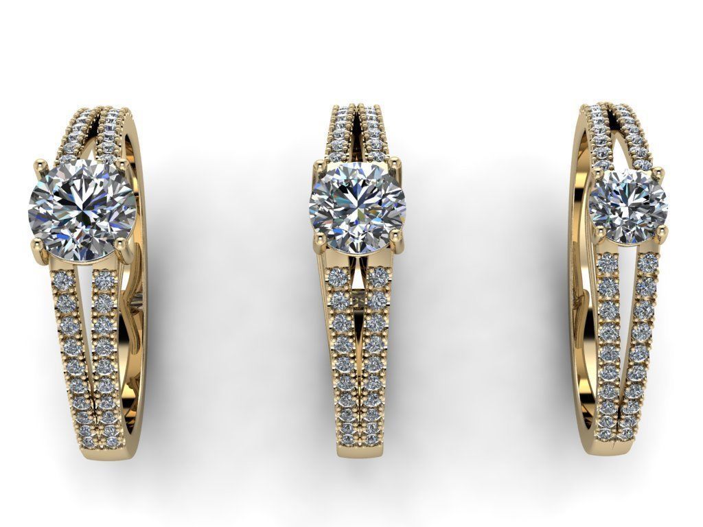 Jewelry Rings NINE RINGS 018 3D print model_13