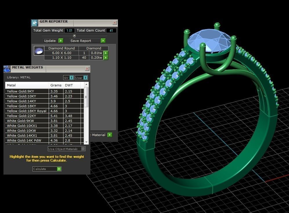 Jewelry Rings NINE RINGS 018 3D print model_16