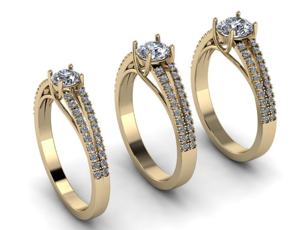 Jewelry Rings NINE RINGS 018 3D print model_12