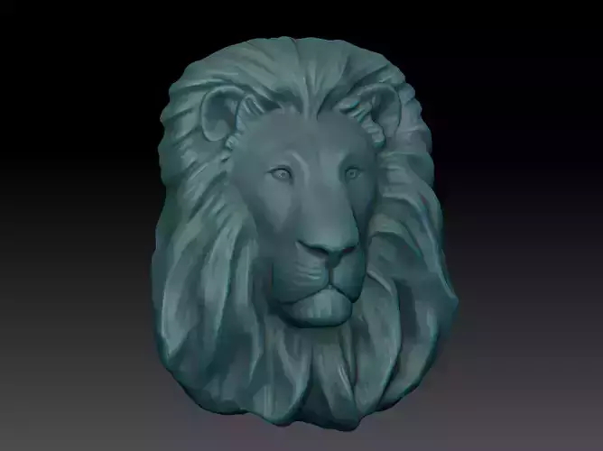 lion face