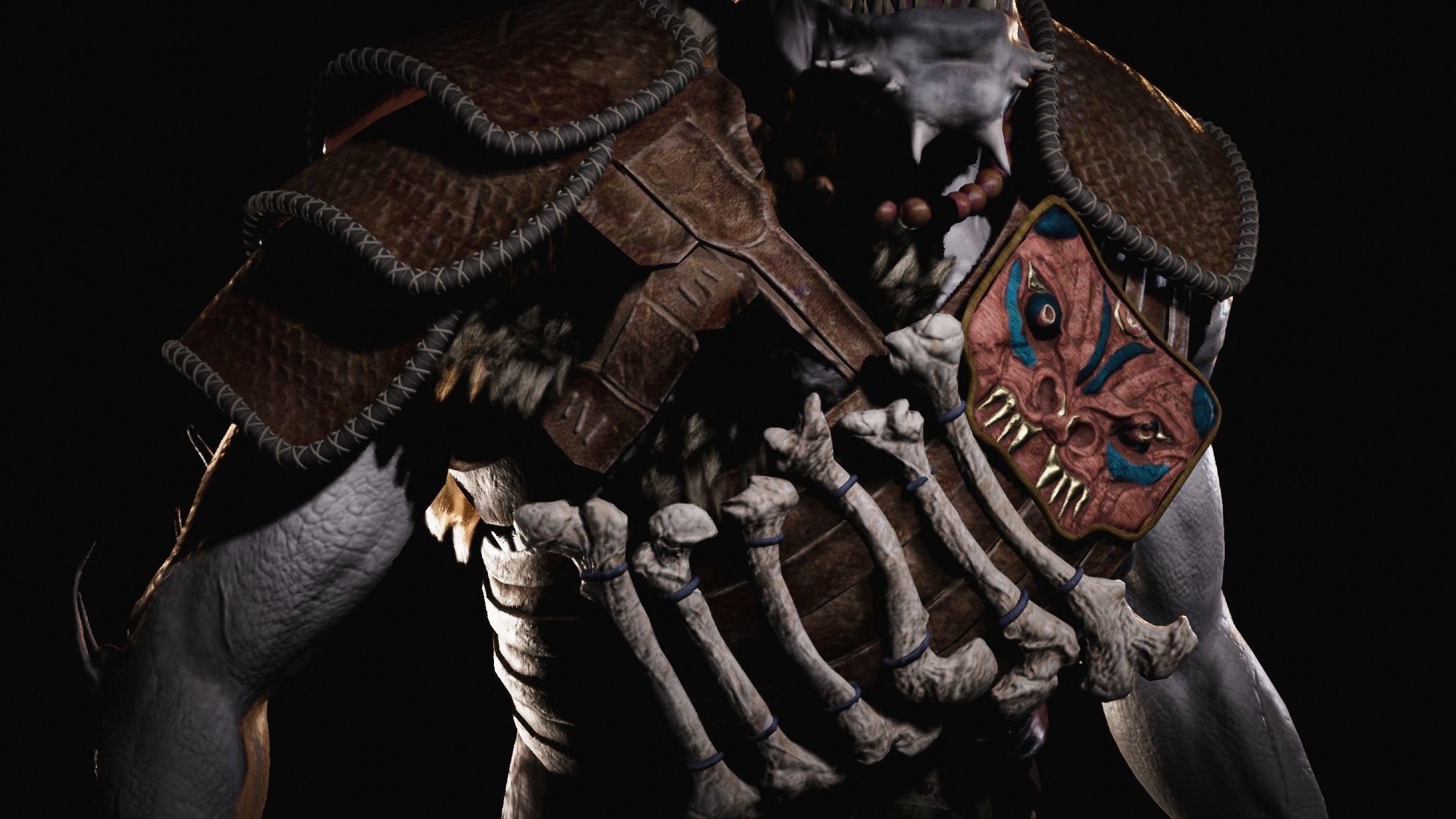 Scary creature 3D model_3