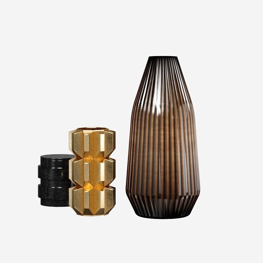 Kelly wearstler accessoires set1 3D model_1