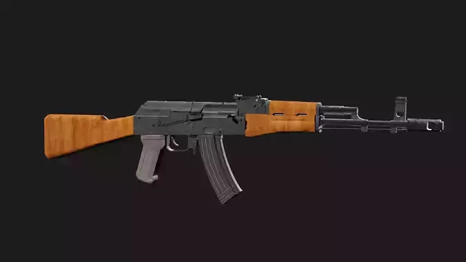 AK-74 ak - rifle 3D model