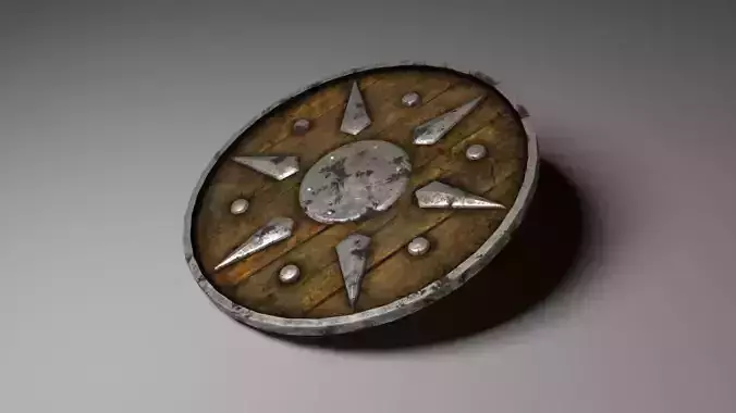 old wood Shield 