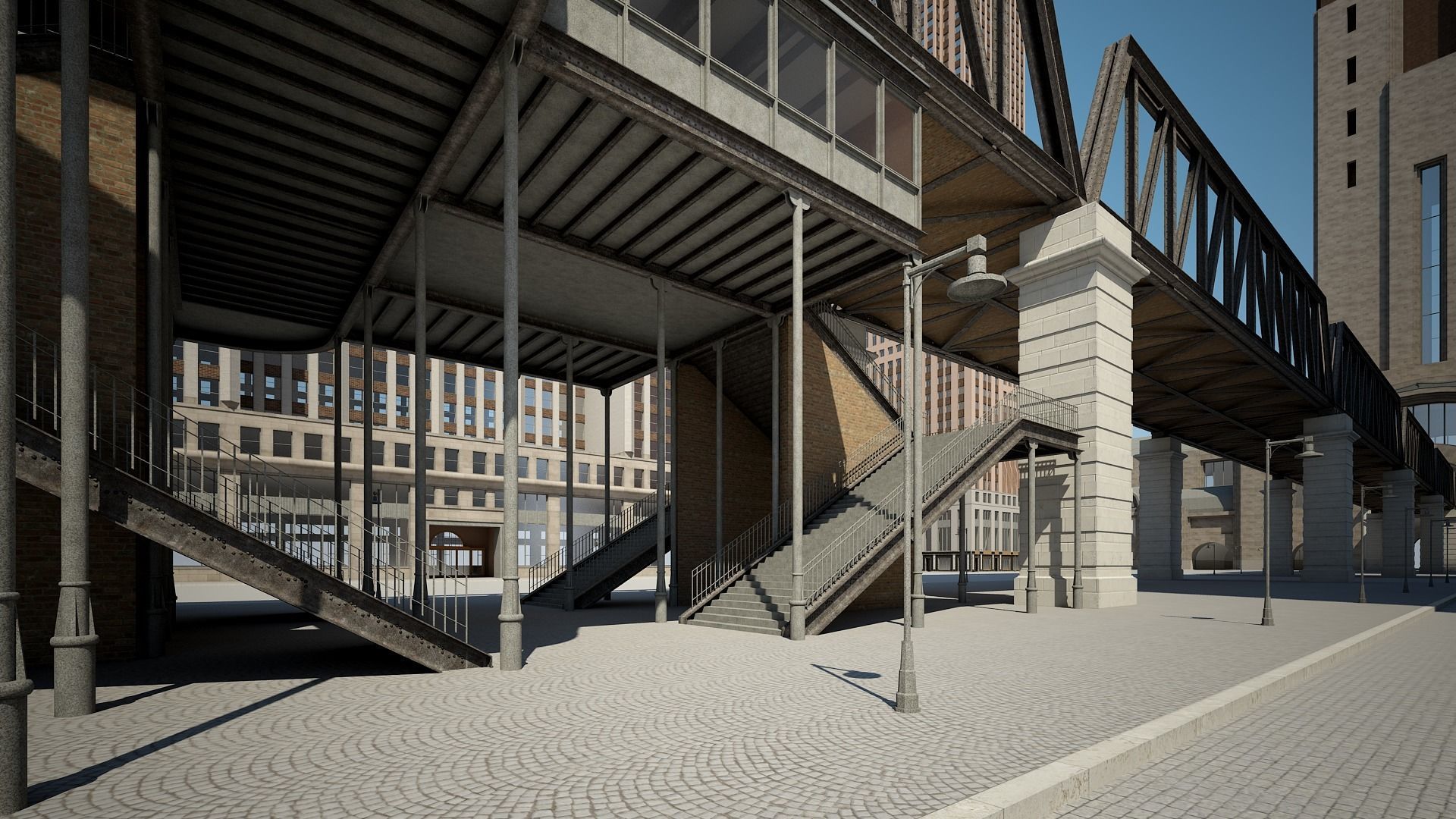 Modern Metropolis 3D model_20