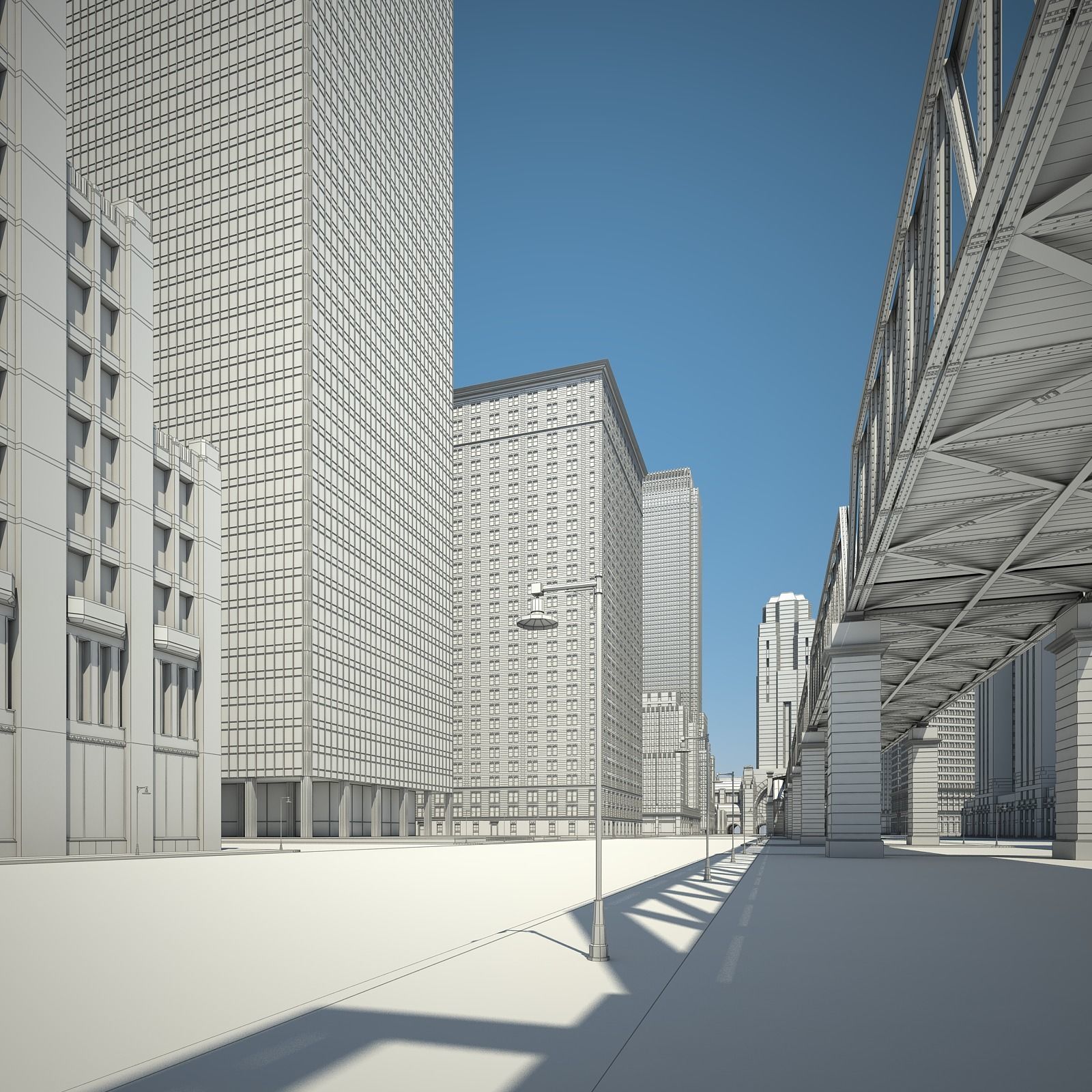 Modern Metropolis 3D model_47