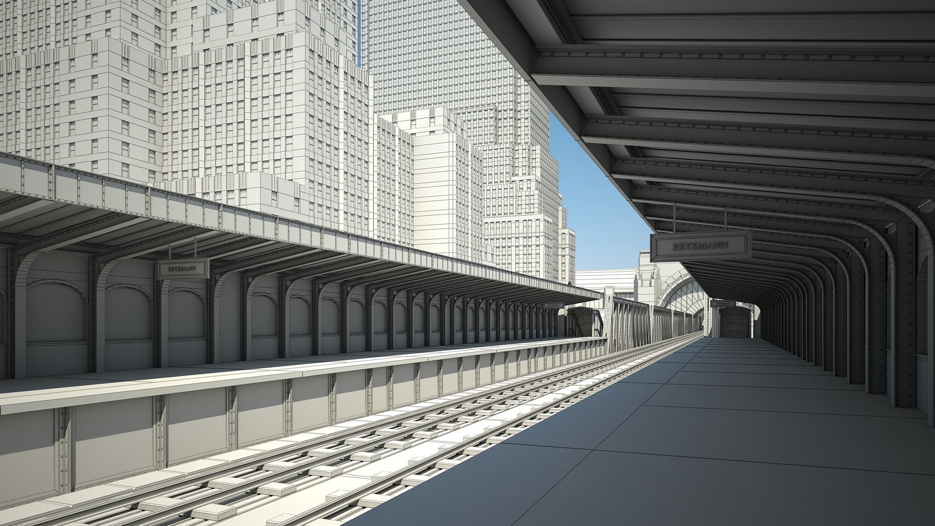 Modern Metropolis 3D model_52