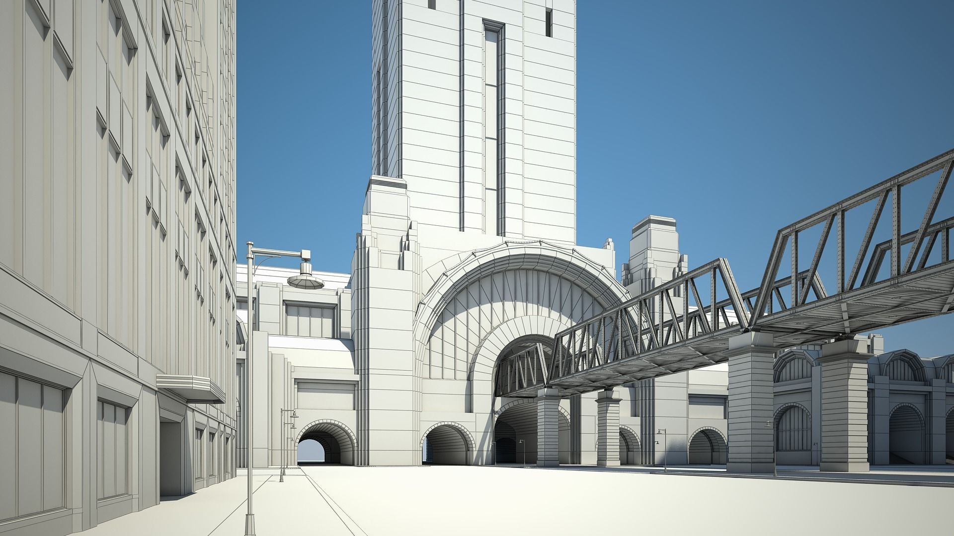 Modern Metropolis 3D model_50