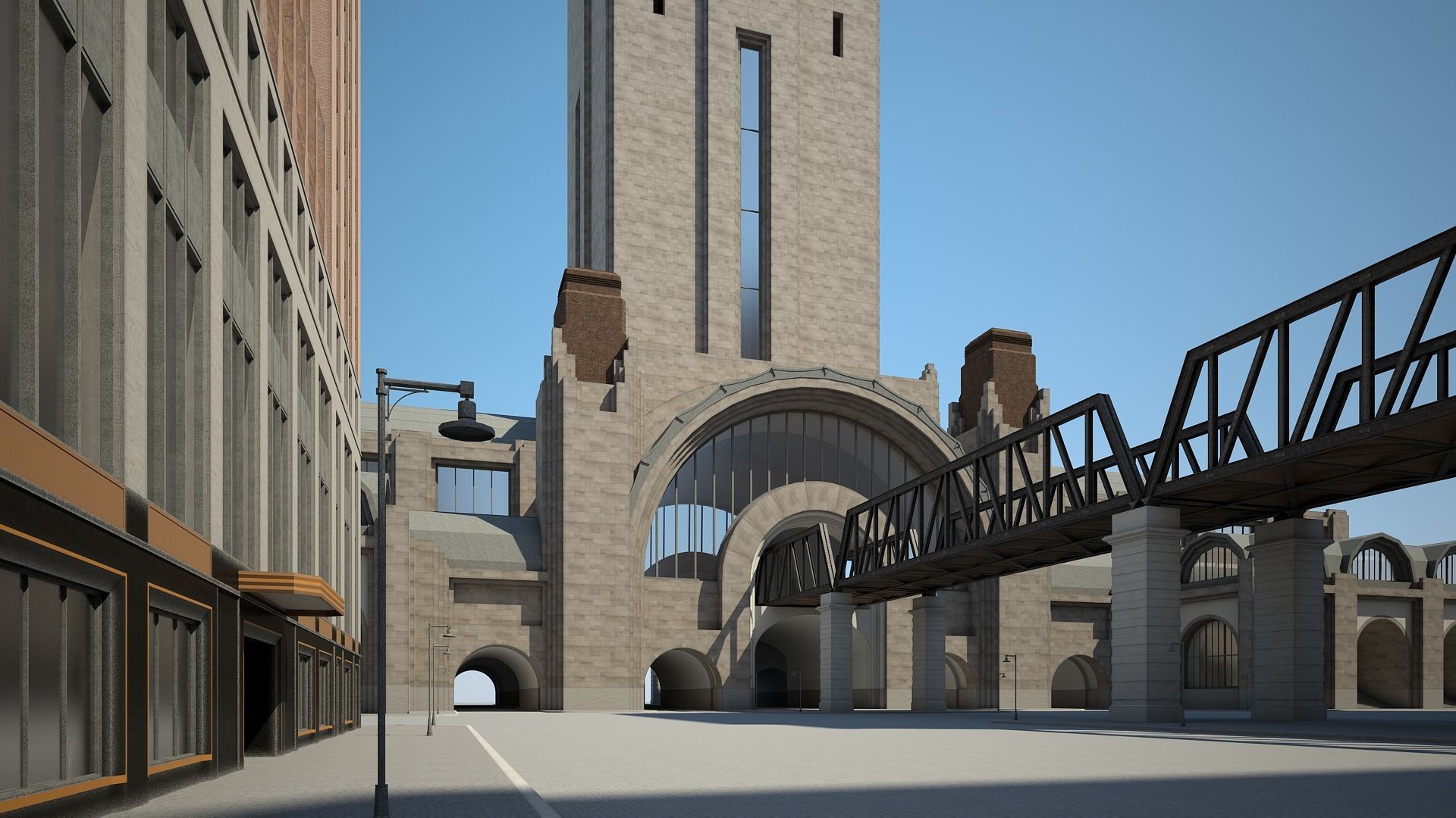 Modern Metropolis 3D model_23