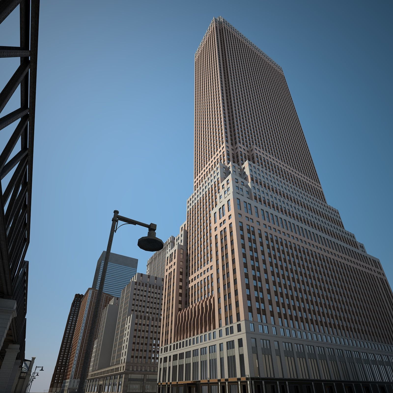 Modern Metropolis 3D model_24