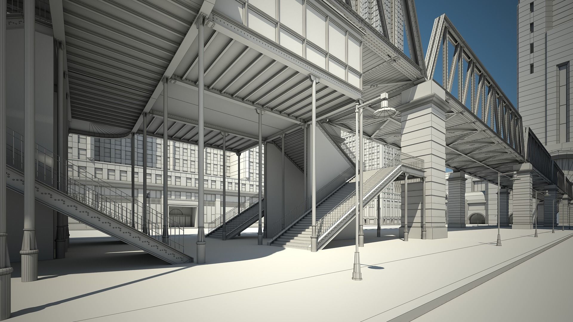 Modern Metropolis 3D model_43