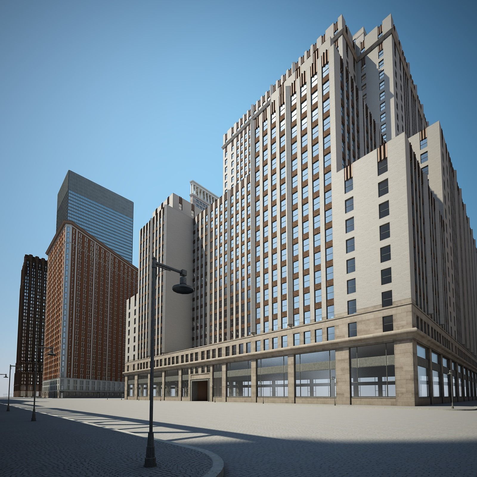 Modern Metropolis 3D model_27