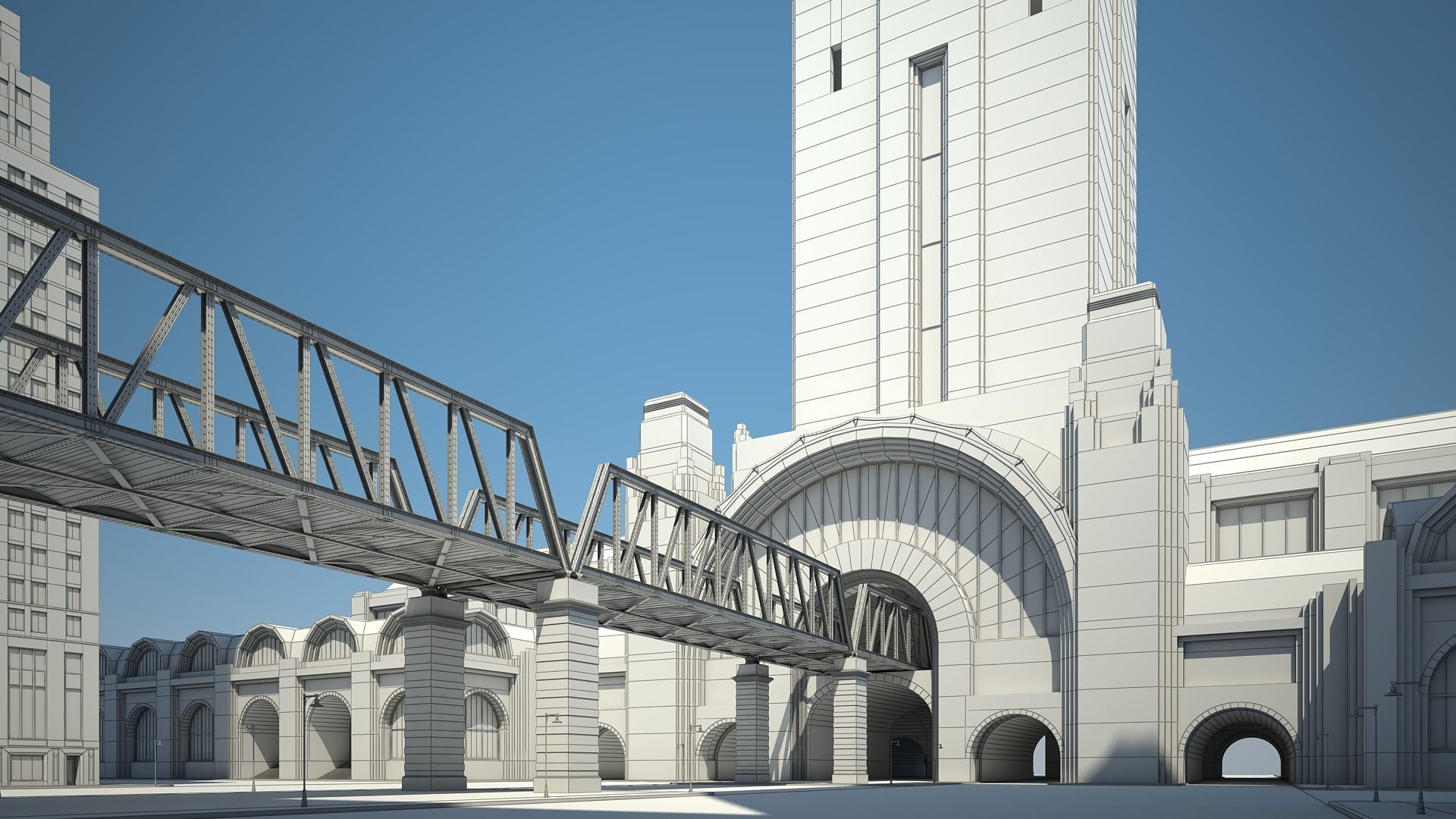 Modern Metropolis 3D model_54