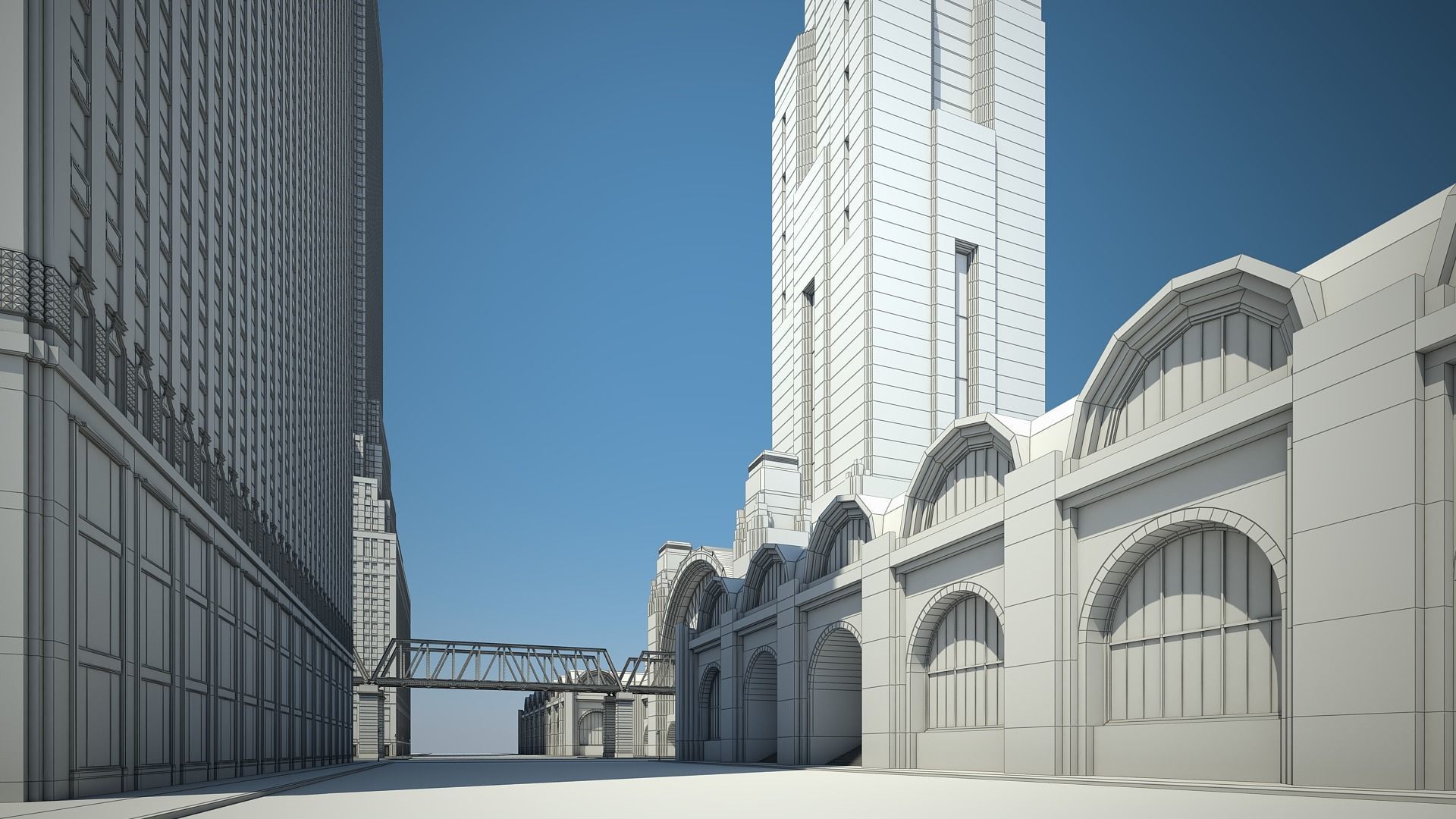 Modern Metropolis 3D model_51