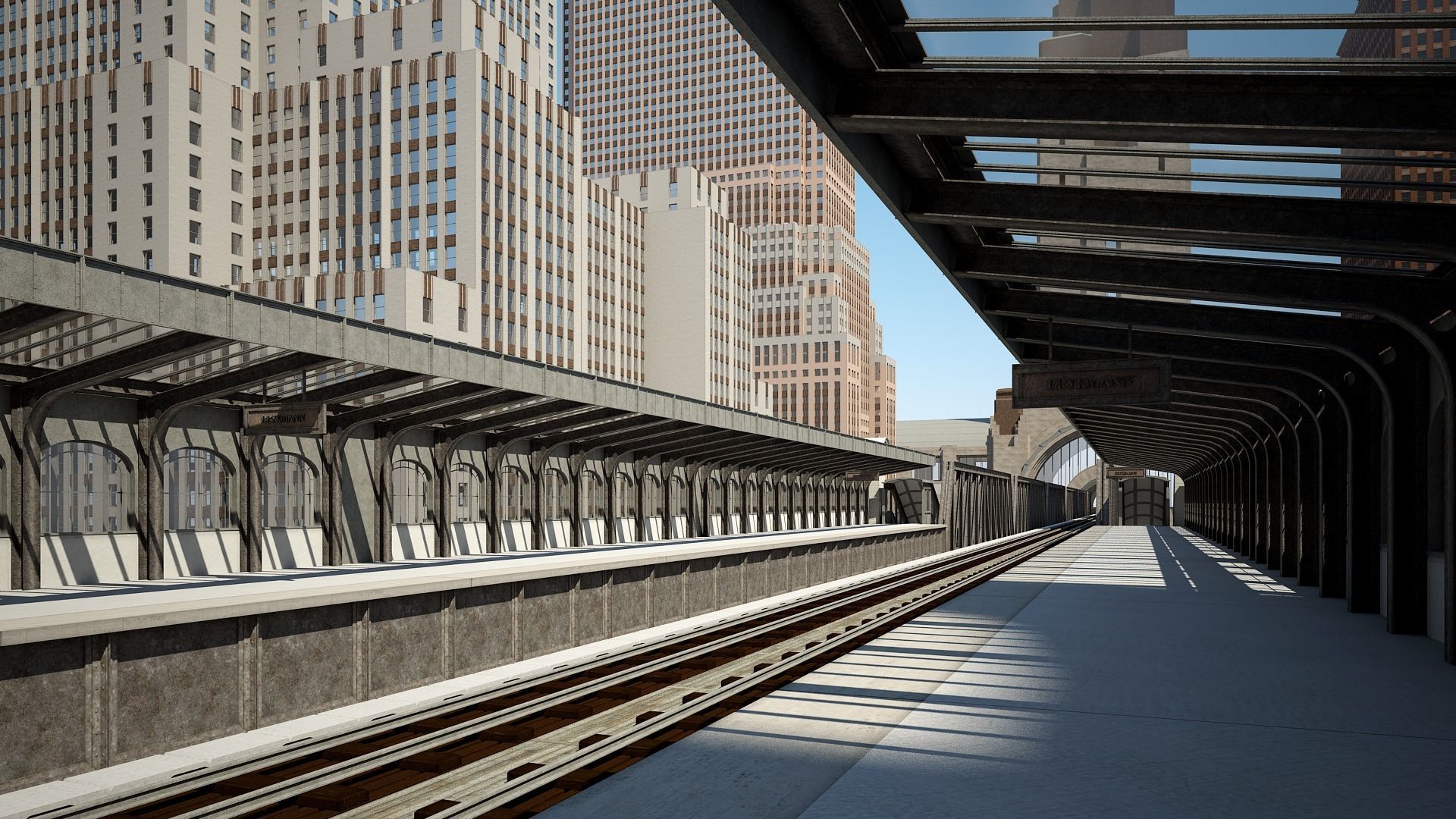 Modern Metropolis 3D model_12