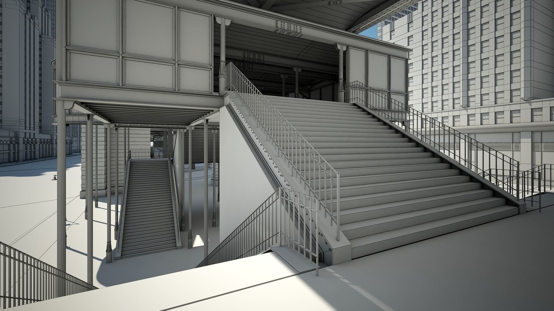 Modern Metropolis 3D model_42