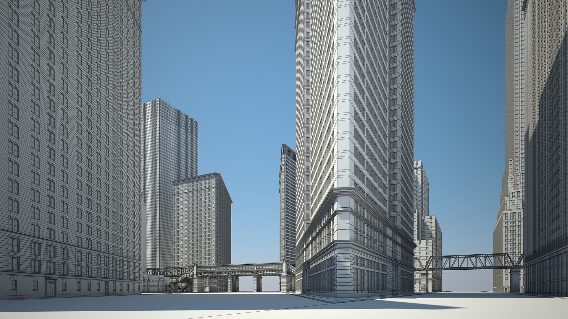 Modern Metropolis 3D model_45