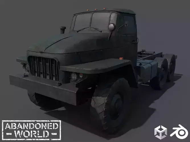 Military Truck Ural 375D