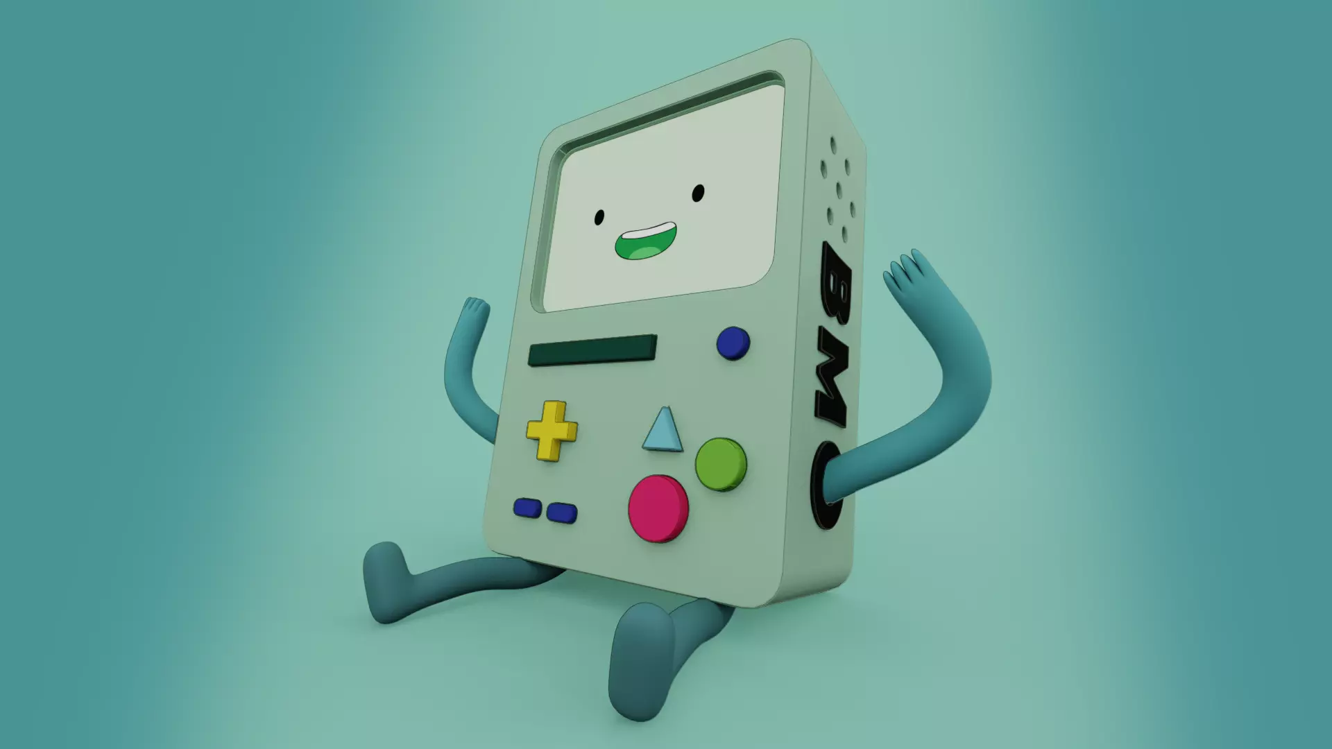 Adventure time BMO 3D print model