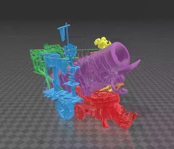 iron blaster - titan cannon - ogor mawtribes 3D print model