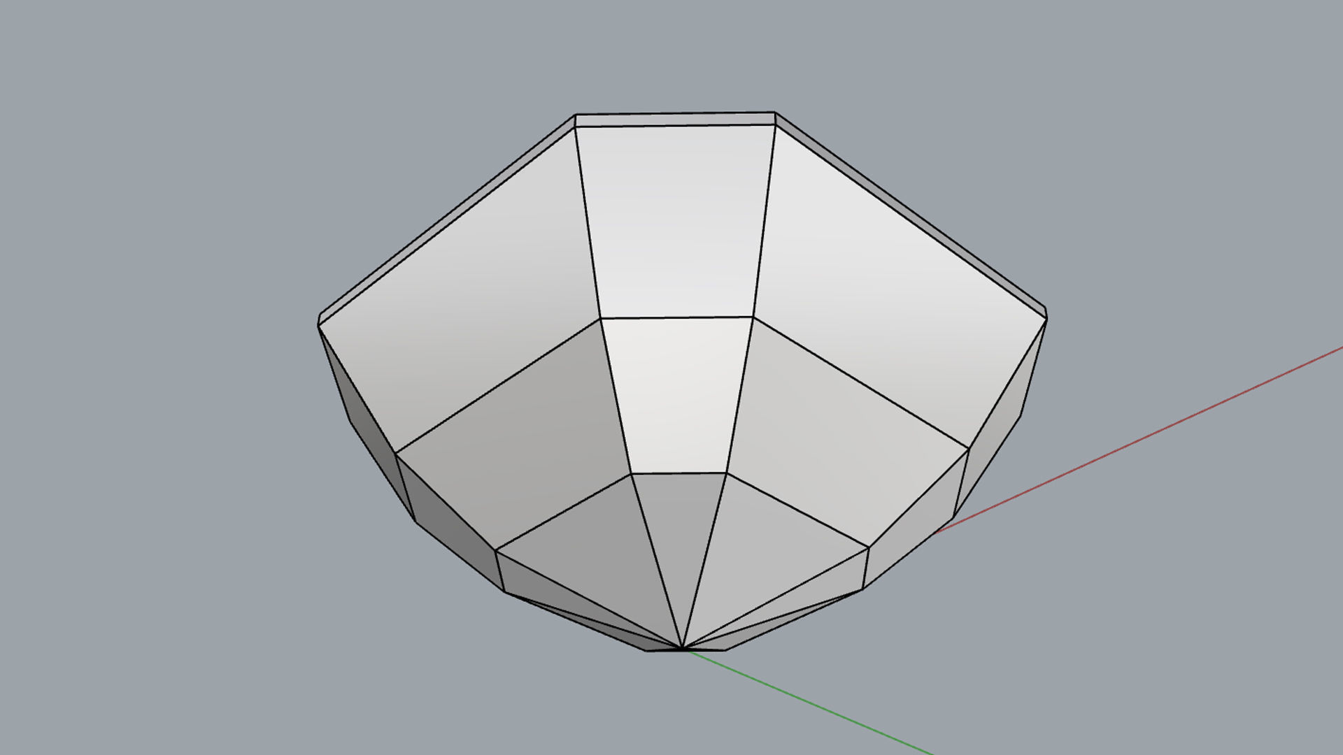 Diamond Asscher 3D print model_15