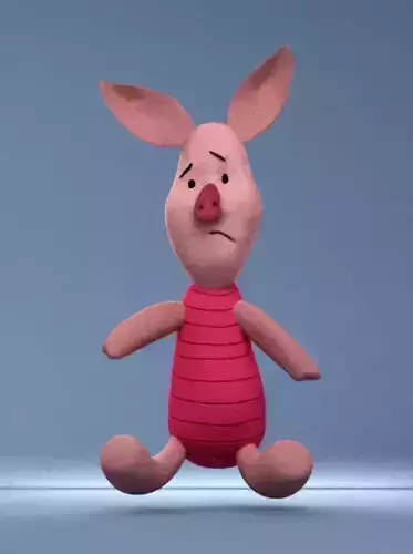 Piglet - Winnie The Pooh 3D model