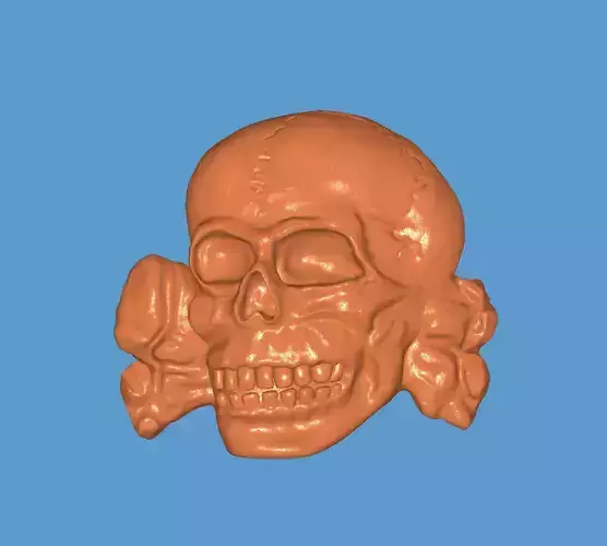 Skull and Crossbones Totenkopf Deathhead