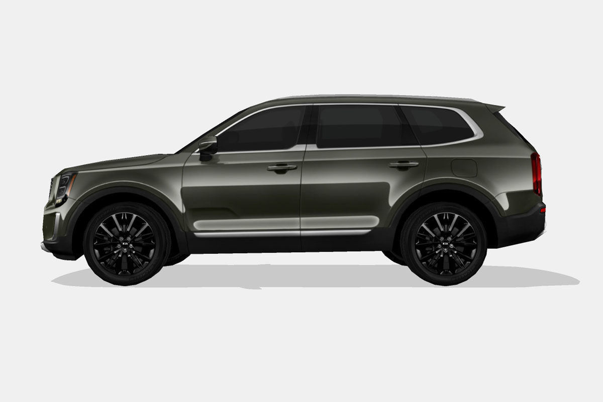 Kia Telluride 2020 Low-poly 3D model_6