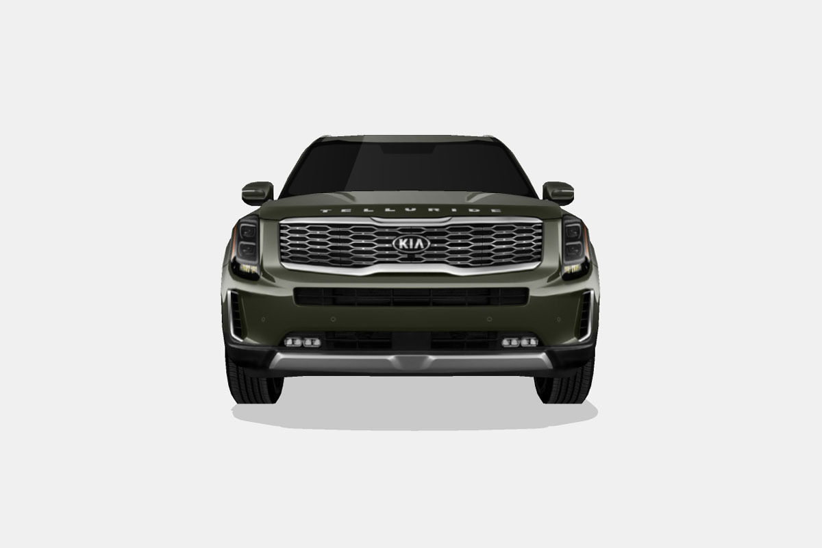 Kia Telluride 2020 Low-poly 3D model_3