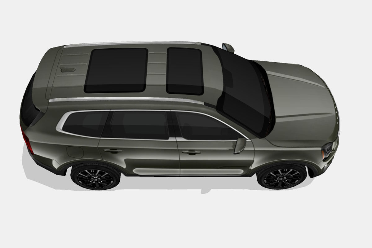 Kia Telluride 2020 Low-poly 3D model_18