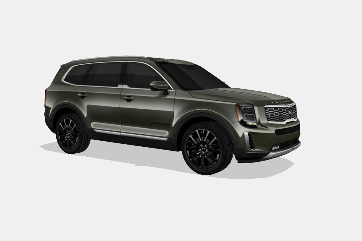 Kia Telluride 2020 Low-poly 3D model_20