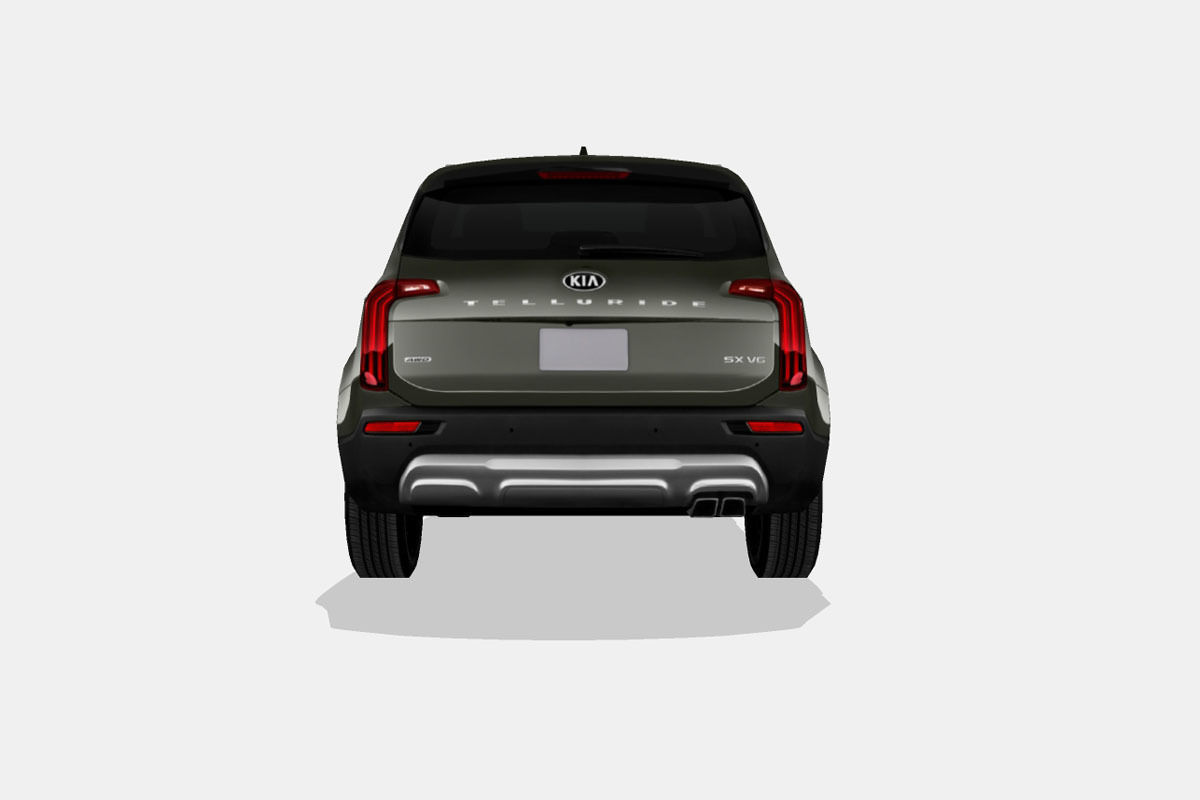 Kia Telluride 2020 Low-poly 3D model_13