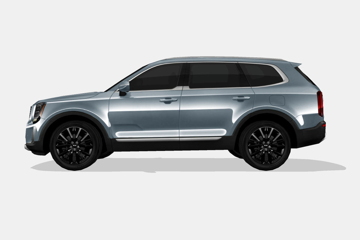 Kia Telluride 2020 Low-poly 3D model_9