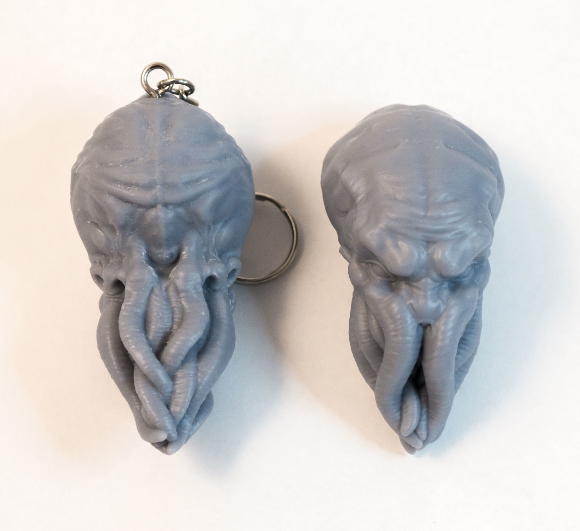 Cthulhu Head - Keychain Bust 3D print model_5