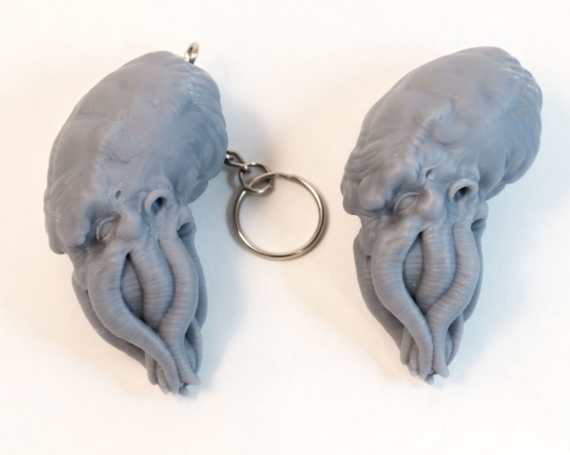 Cthulhu Head - Keychain Bust 3D print model_2