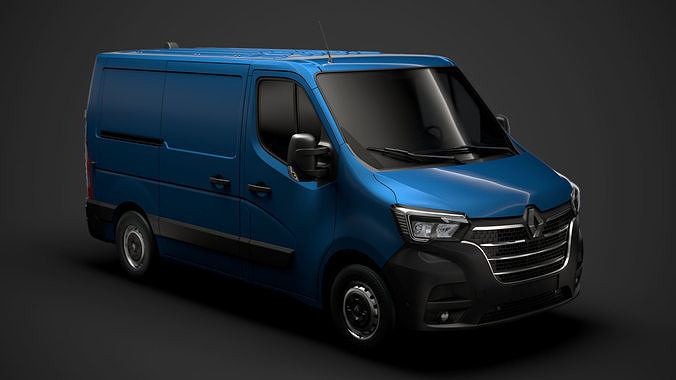 Renault Master L1H1 Van 2020 3D model