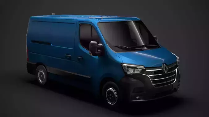 Renault Master L1H1 Van 2020 3D model