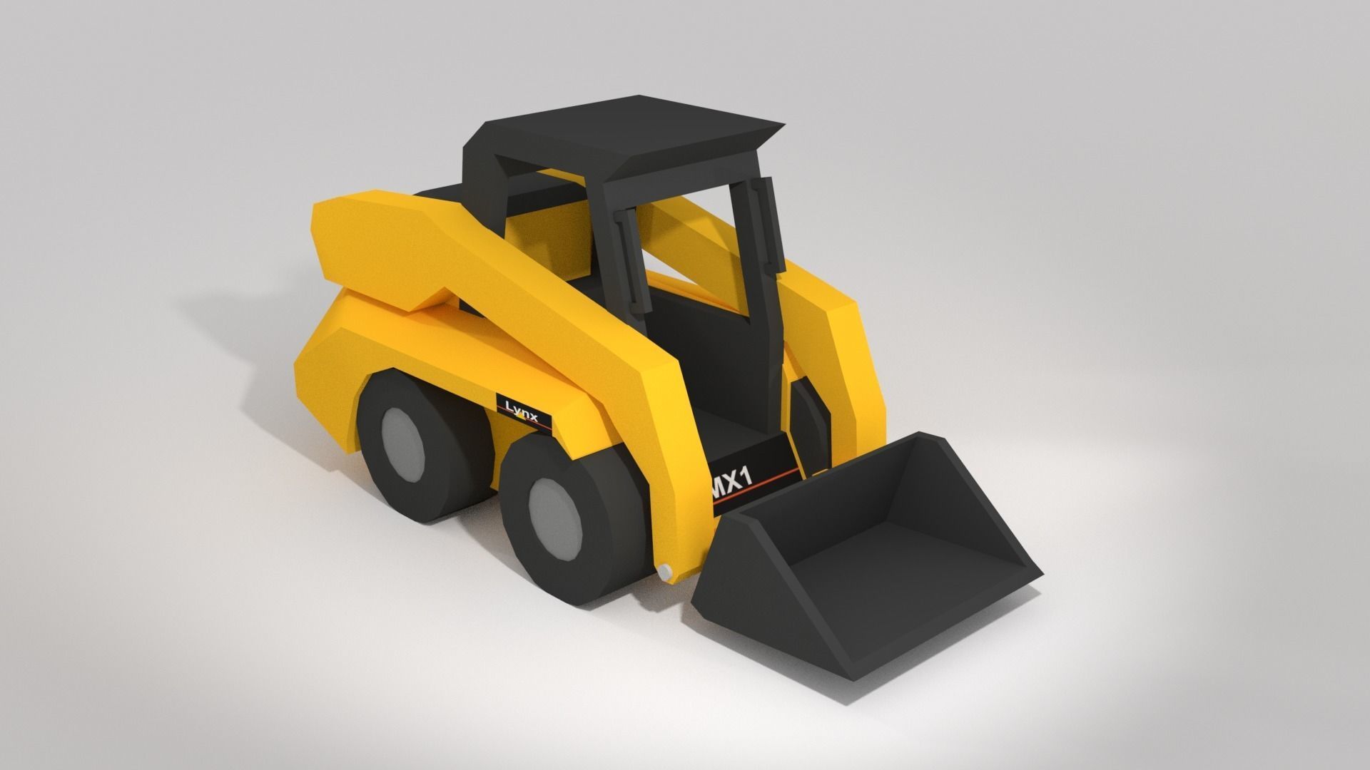 Low Poly Construction Pack Free low-poly 3D model_3