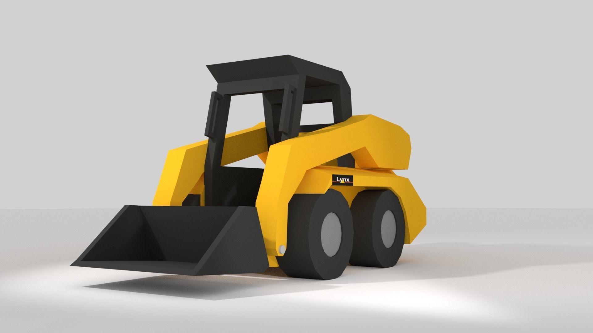 Low Poly Construction Pack Free low-poly 3D model_2