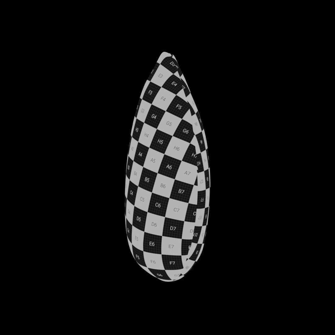 Almond Roasted 3D model_12