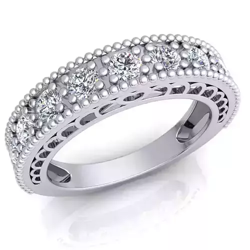 luxury Fancy Ring 49 3D print model