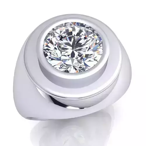 luxury Fancy Ring 51 3D print model