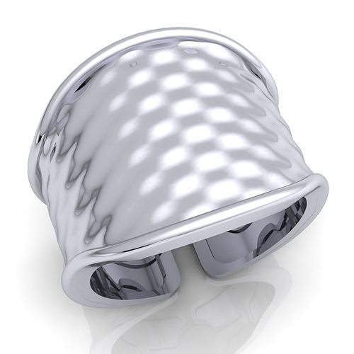 luxury Fancy Ring51 Free 3D print model