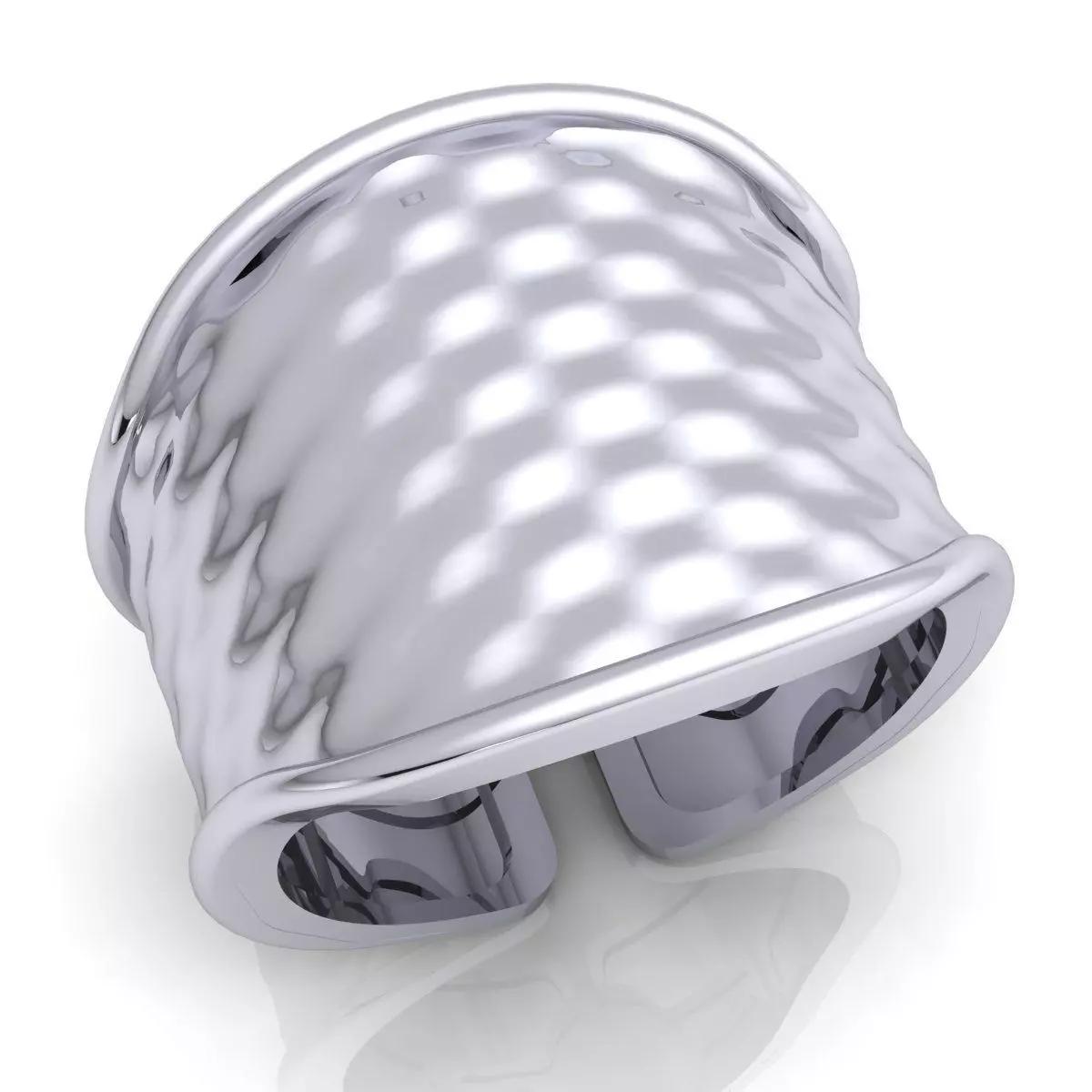luxury Fancy Ring51 Free 3D print model
