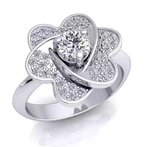 luxury Fancy Ring60 3D print model
