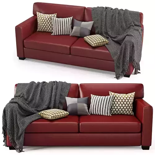 Marlon Sofa Triple 3D model